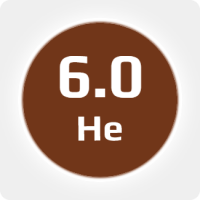 Гелий (He) марка 6.0  (99,9999%) в баллоне 4-5л, 100 бар, соединение G3/4 (DIN 9)