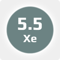 Ксенон (Xe) 5.5 (99,9995%) в баллоне 5л